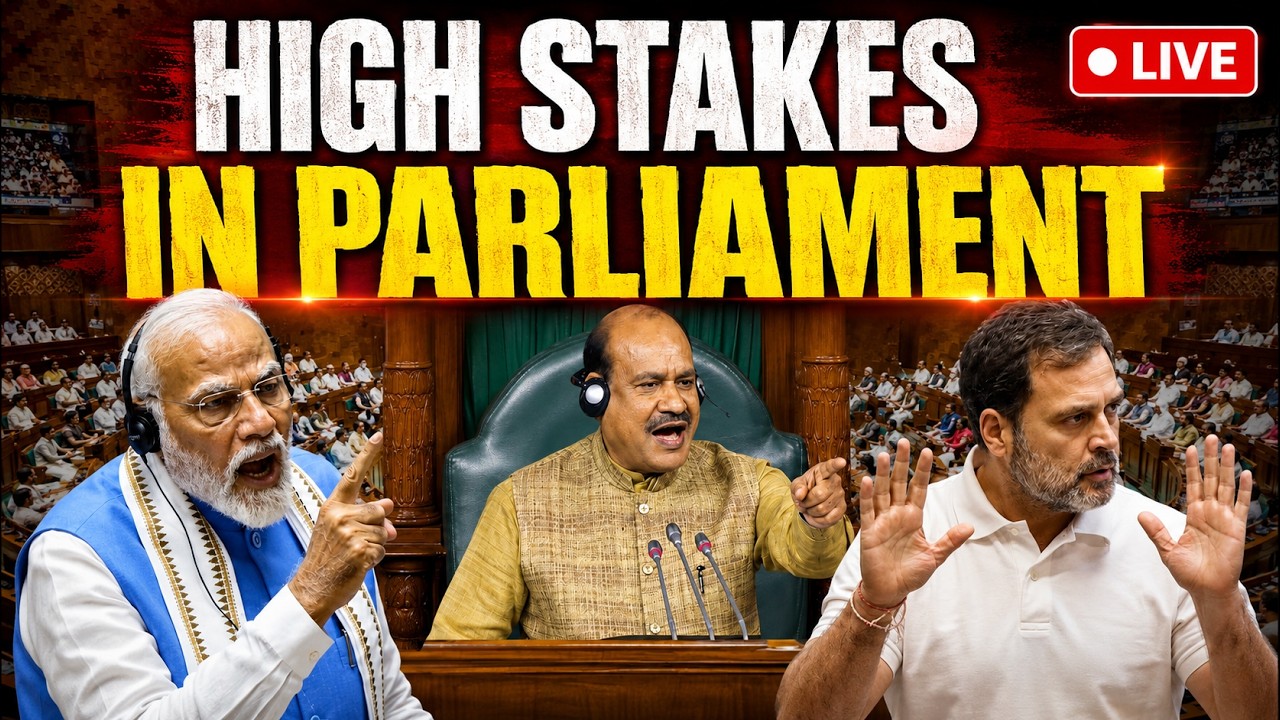 Lok Sabha LIVE | Parliament Monsoon Session | BJP-NDA vs Opposition | Sansad TV Live