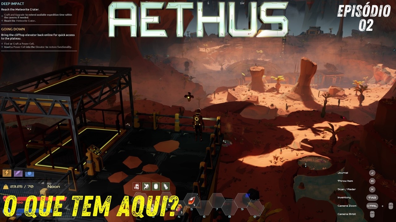 Explorando um Planeta Abandonado e Descobrindo Coisas Estranhas | AETHUS Episódio 02