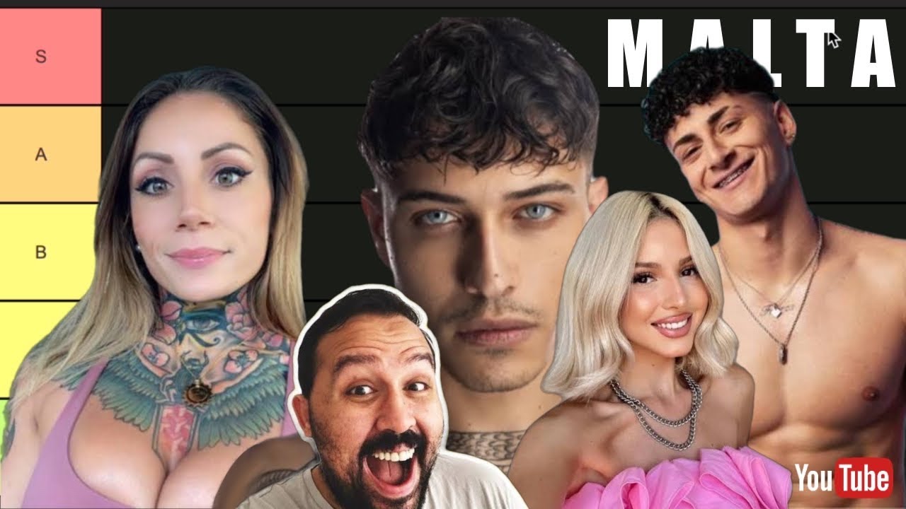 The ULTIMATE Maltese Influencer Tier List 🇲🇹💥 (50+ Creators!)