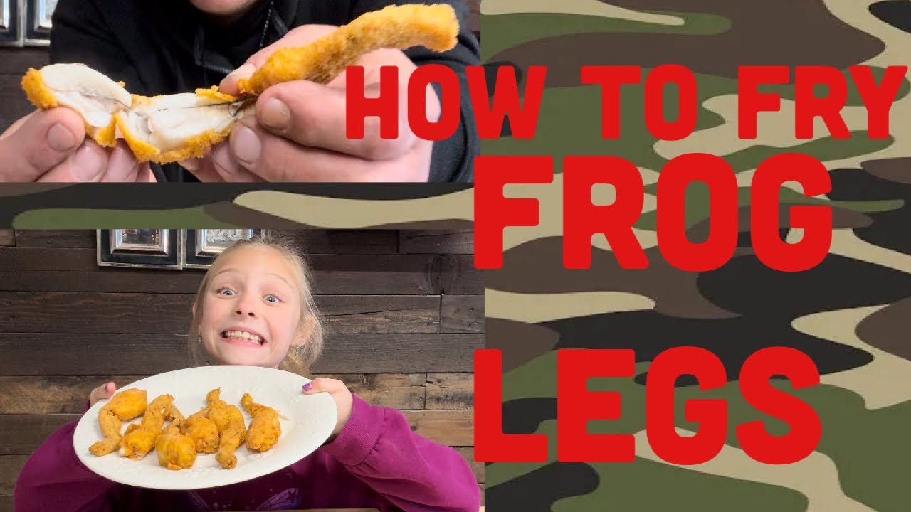 How to fry frog legs