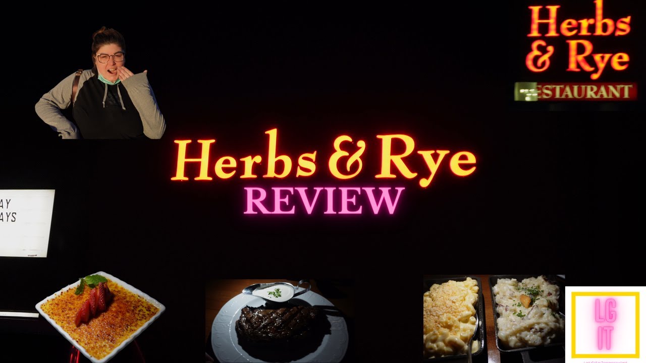 Our first time at one of the best places to get drinks, Herbs and Rye! [4K]