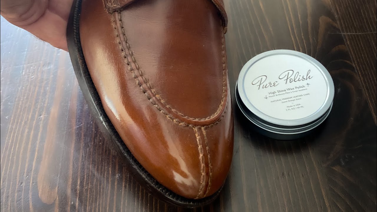 Inside Look at Pure Polish High Shine Wax Shoe Polish