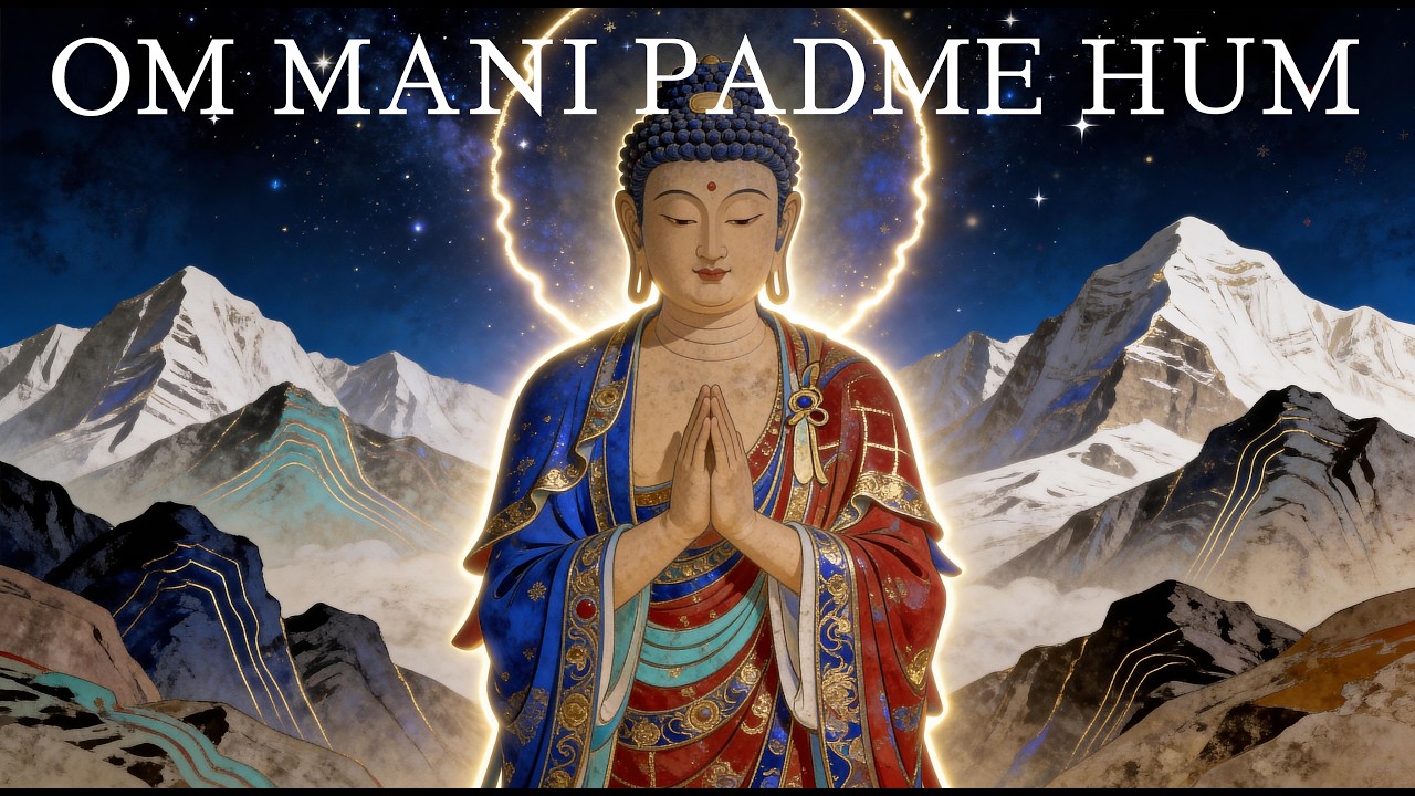 Inner Peace - Om Mani Padme Hum Chanting | Tibetan Meditation for Compassion