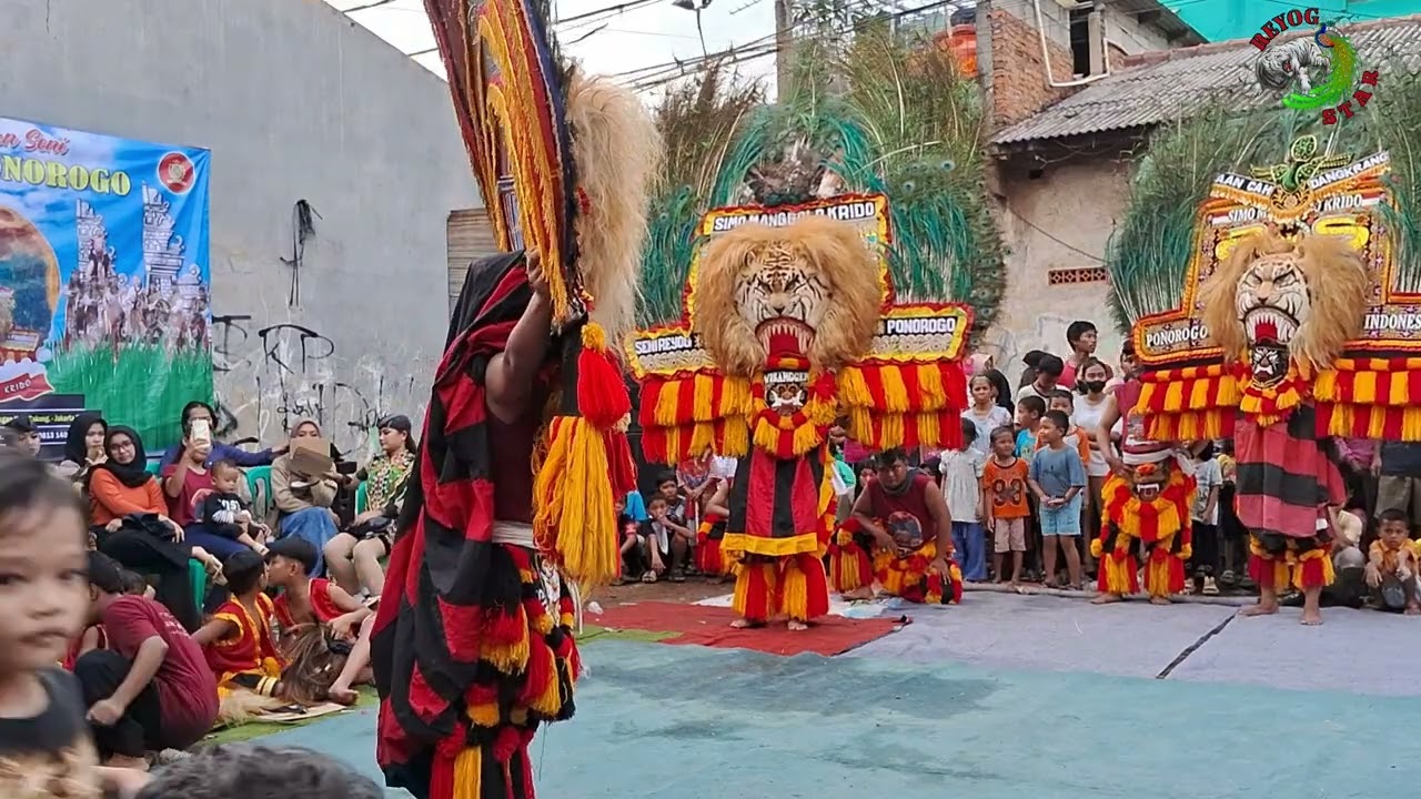 Gelar Reyog Ponorogo Simo Manggolo Krido. JAKARTA #barongan #jakartatimur #senibudaya
