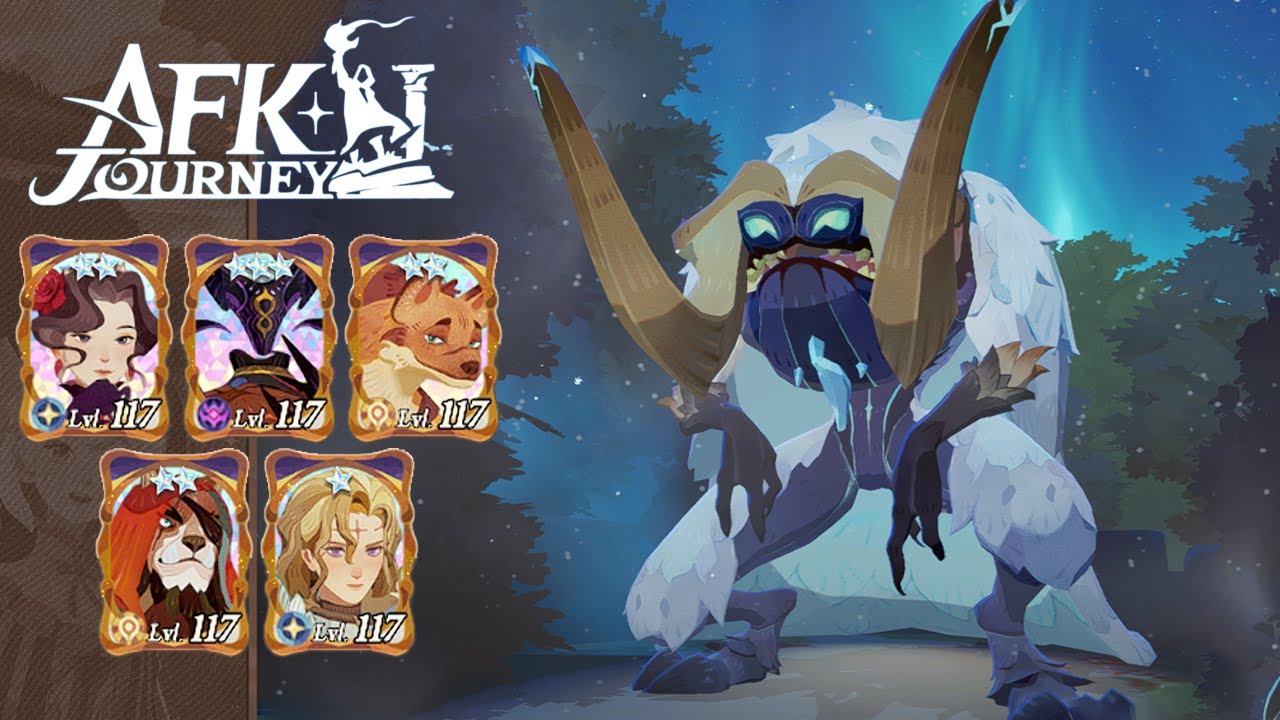 [AFK Journey] DREAM REALM - Snow Stomper (Epic difficulty) - Temisia Reinier Odie Kruger Temisia