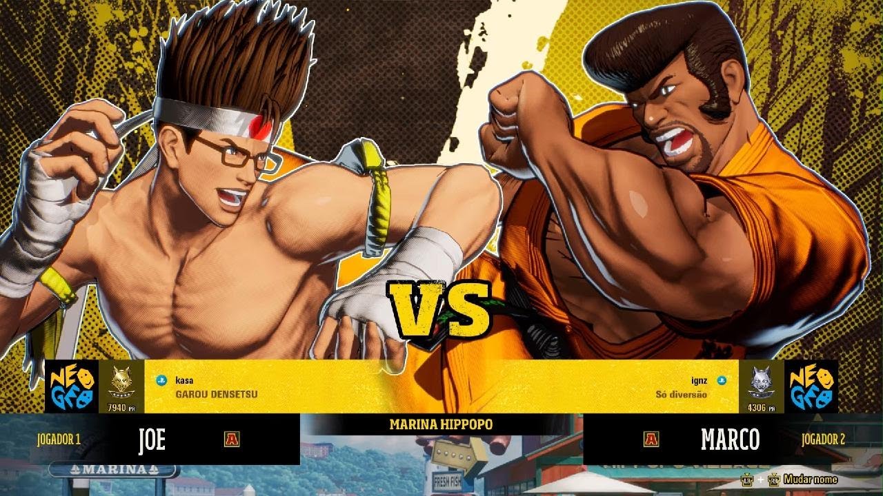 FATAL FURY: City of the Wolves - Joe VS Marco Capivara