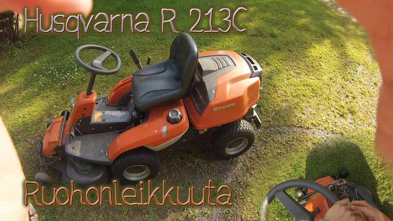 Ruohonleikkuuta Husqvarna R 213C - Muwex