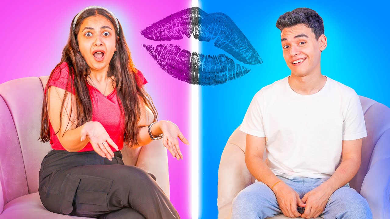 تحدي الاسئلة المحرجة بين البنات و الولاد😱😨