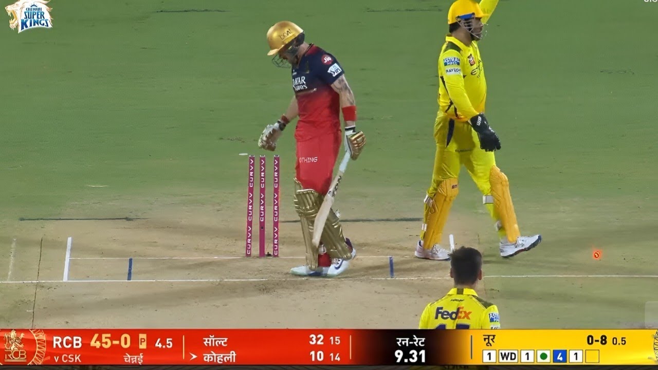 10 Lightning Fast Stumpings of MS Dhoni |
