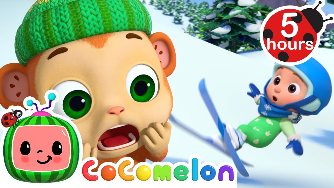 Try, Try, Try Again Songs!🎶🎸| CoComelon - JJ's Animal Time! | Moonbug Kids&ndash; Food & Family Cartoons