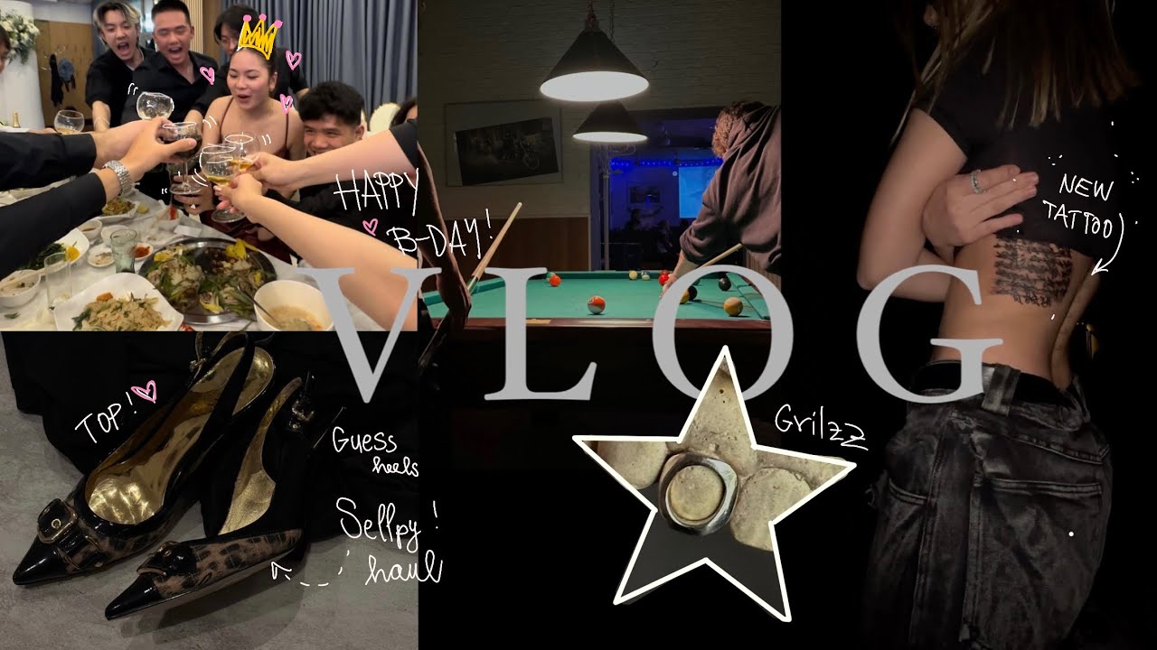 VLOG / grwm, grilzz, nove tetovanii and a lot moree💕✨🫶🏼