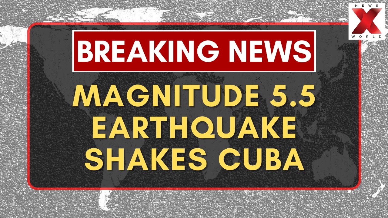 Magnitude 5.5 earthquake strikes Cuba, no major damage reported | NewsX World
