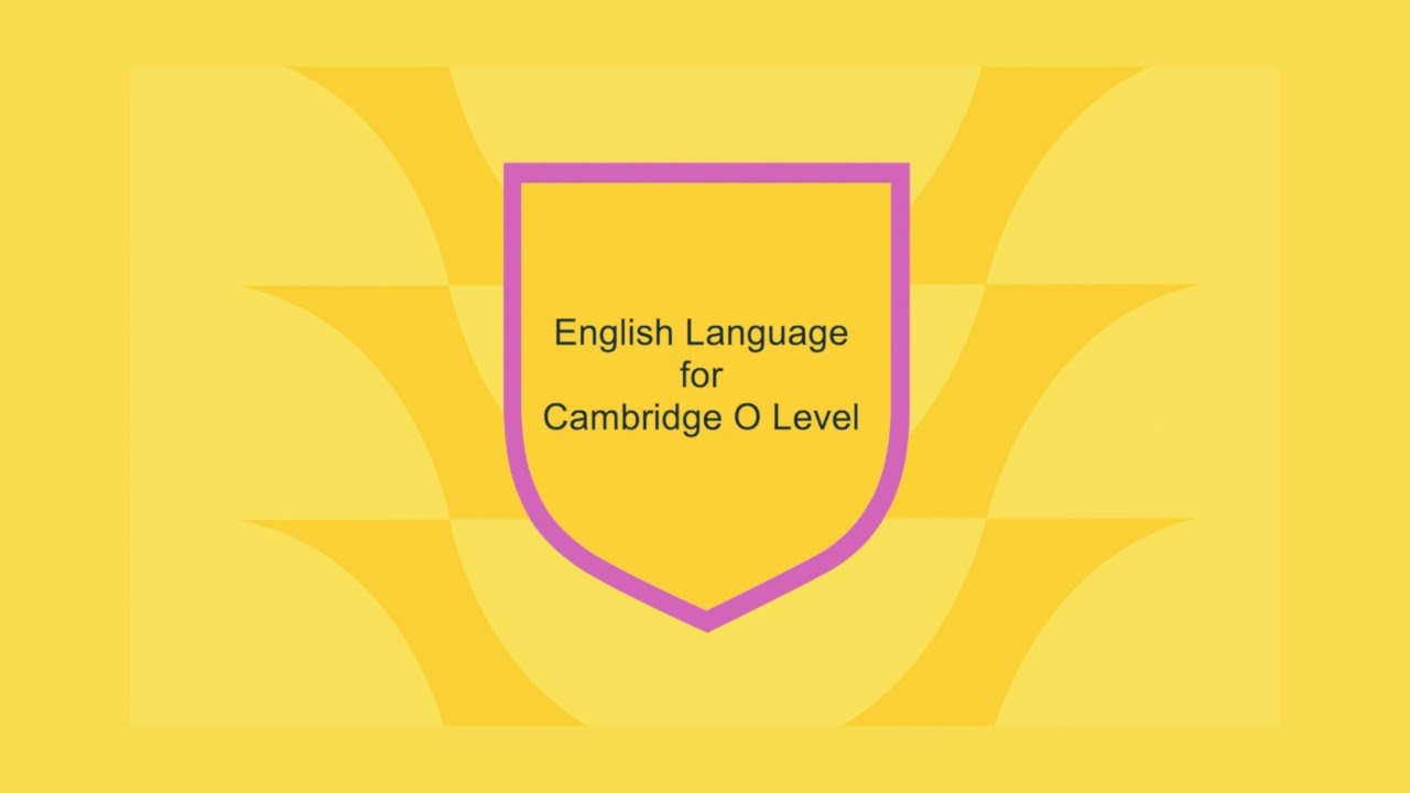 Why choose 'English language for Cambridge O Level' resources