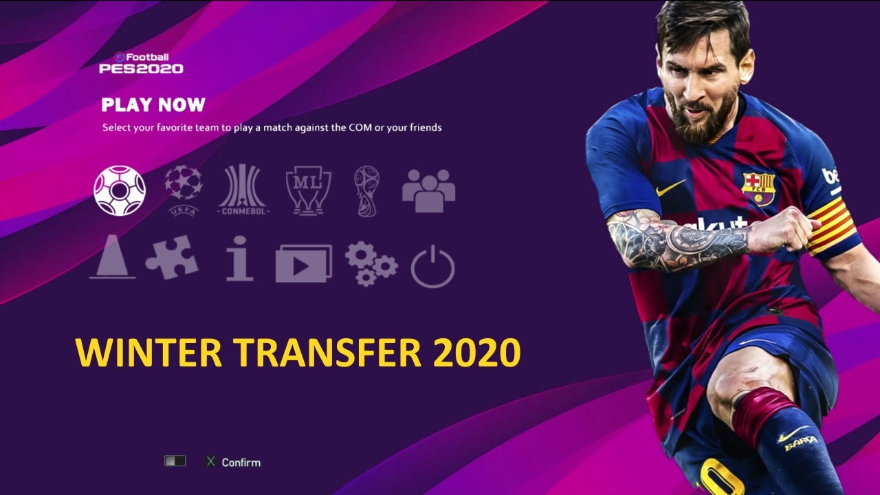 Tutorial PES 2013 update 2020 winter transfer untuk PC dan laptop