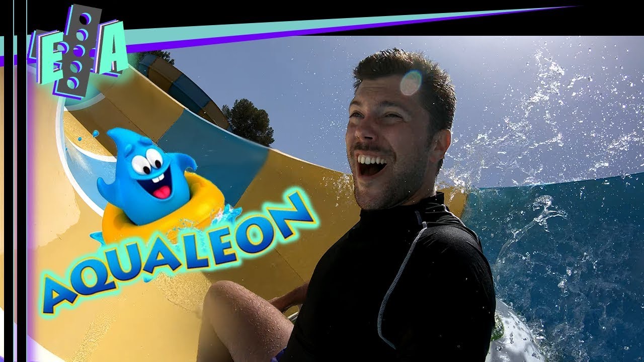 ☀ Aqualeon ☀| *Todas* las atracciones | Parque acuático de la Costa Daurada