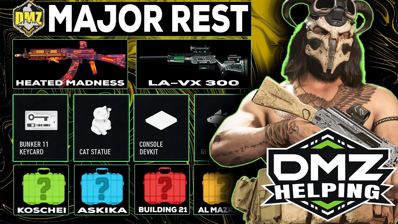 DMZ Season 4 Reset | DMZ HELP Tiers 1 - 5 Missions, Koschei Complex, Raid !join !prime