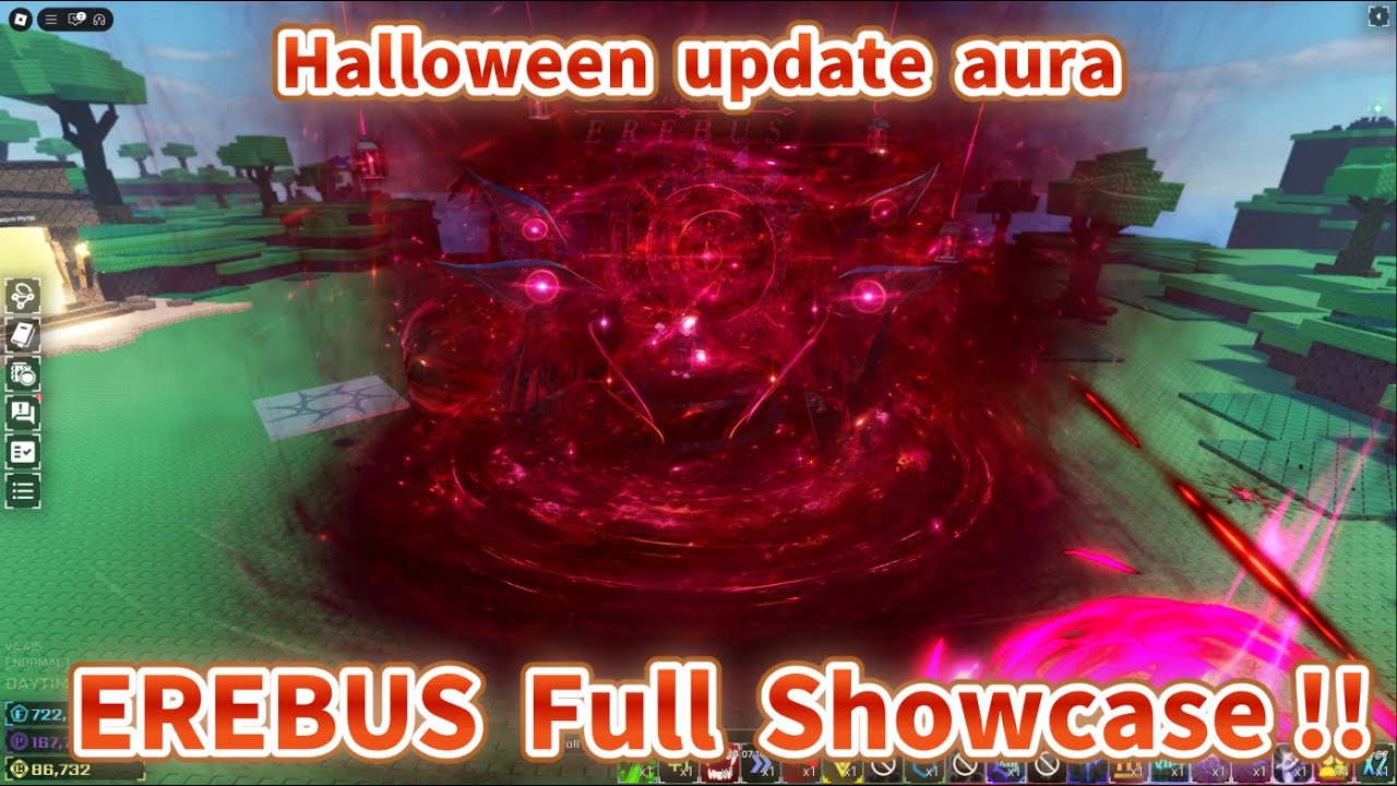 【Sol's RNG】EREBUS Full Showcase! (2025 Halloween Update)