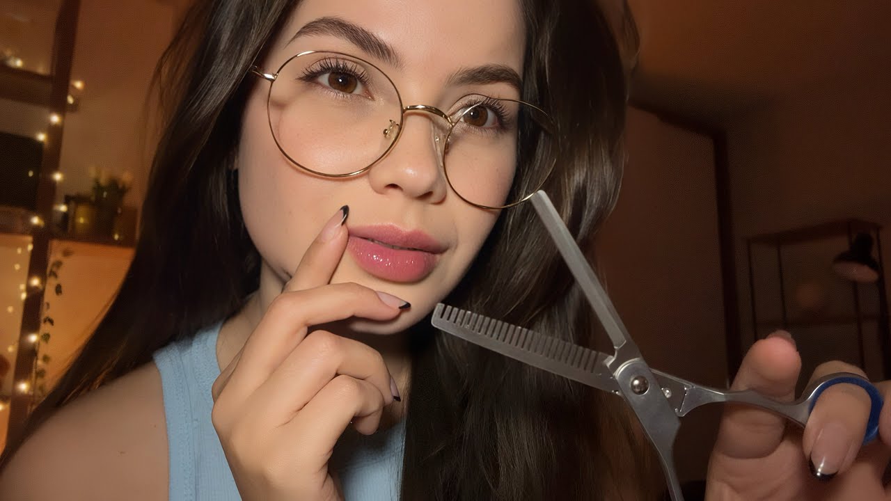 ASMR CORTE DE CABELO MASCULINO💇‍♂️💙