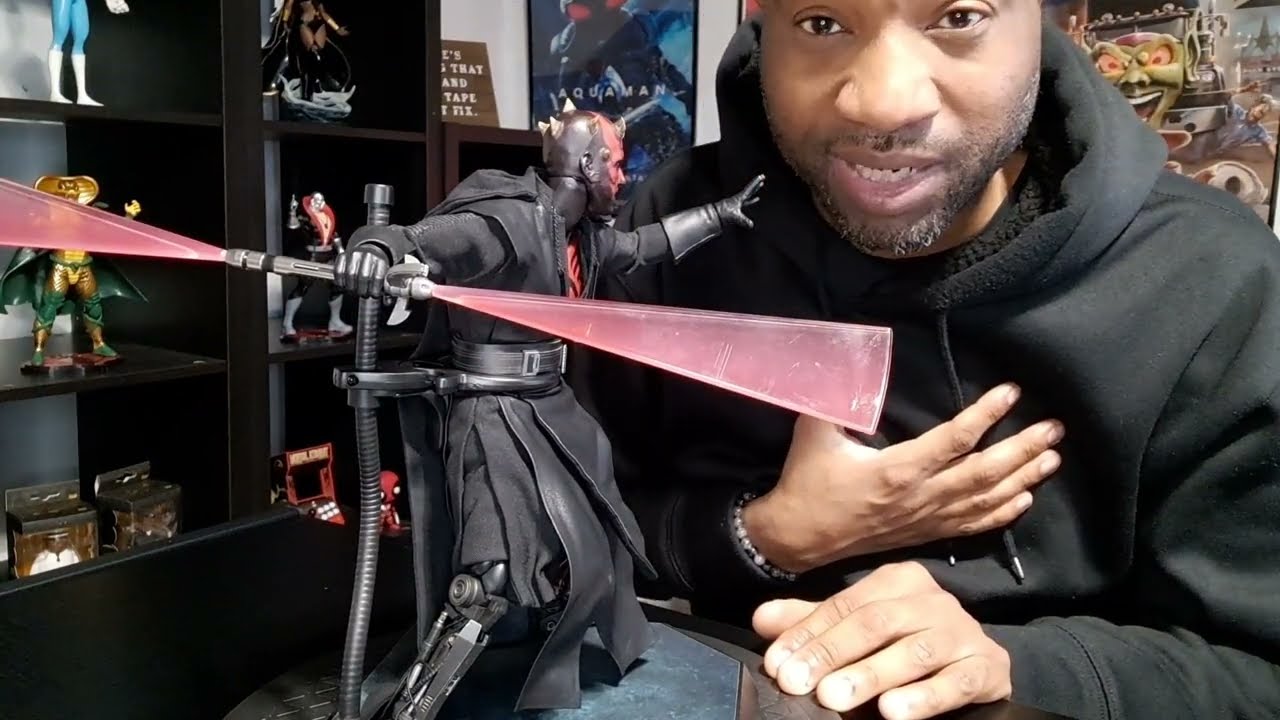 DX18 Star Wars Solo Movie Darth Maul Hot Toys One Sixth Scale Figure | Unboxing & Posing