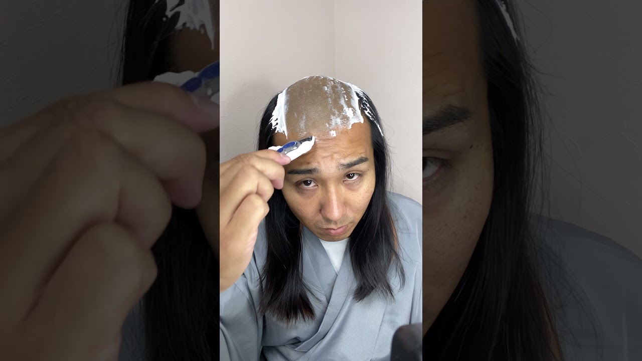 gockey shaving ASMR 20dec2021 #short
