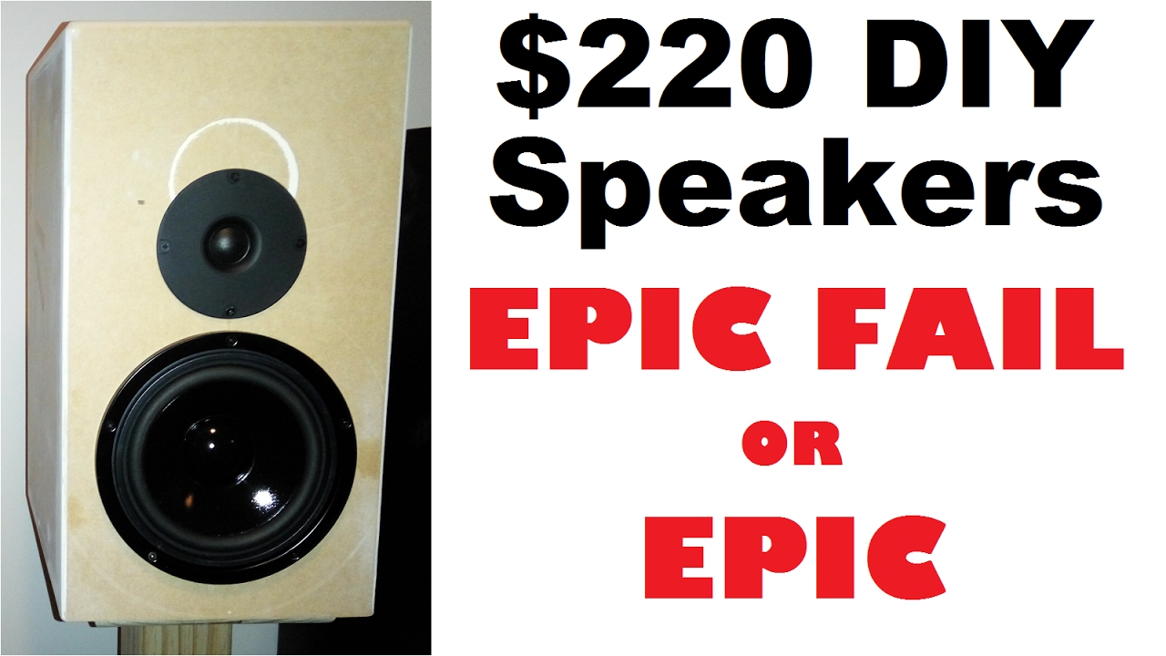 My first DIY Speakers: Awful or Awesome?
