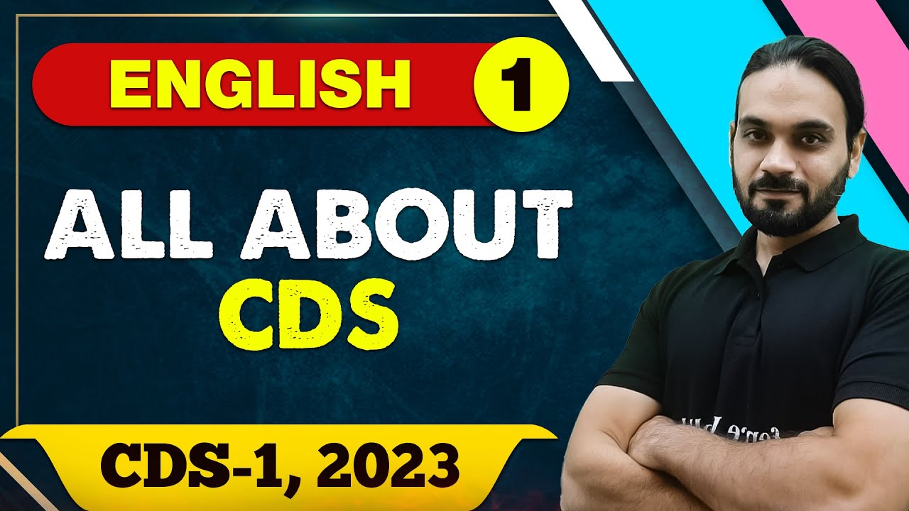 English 01 : How to prepare English for CDS? || CDS - 1 2023