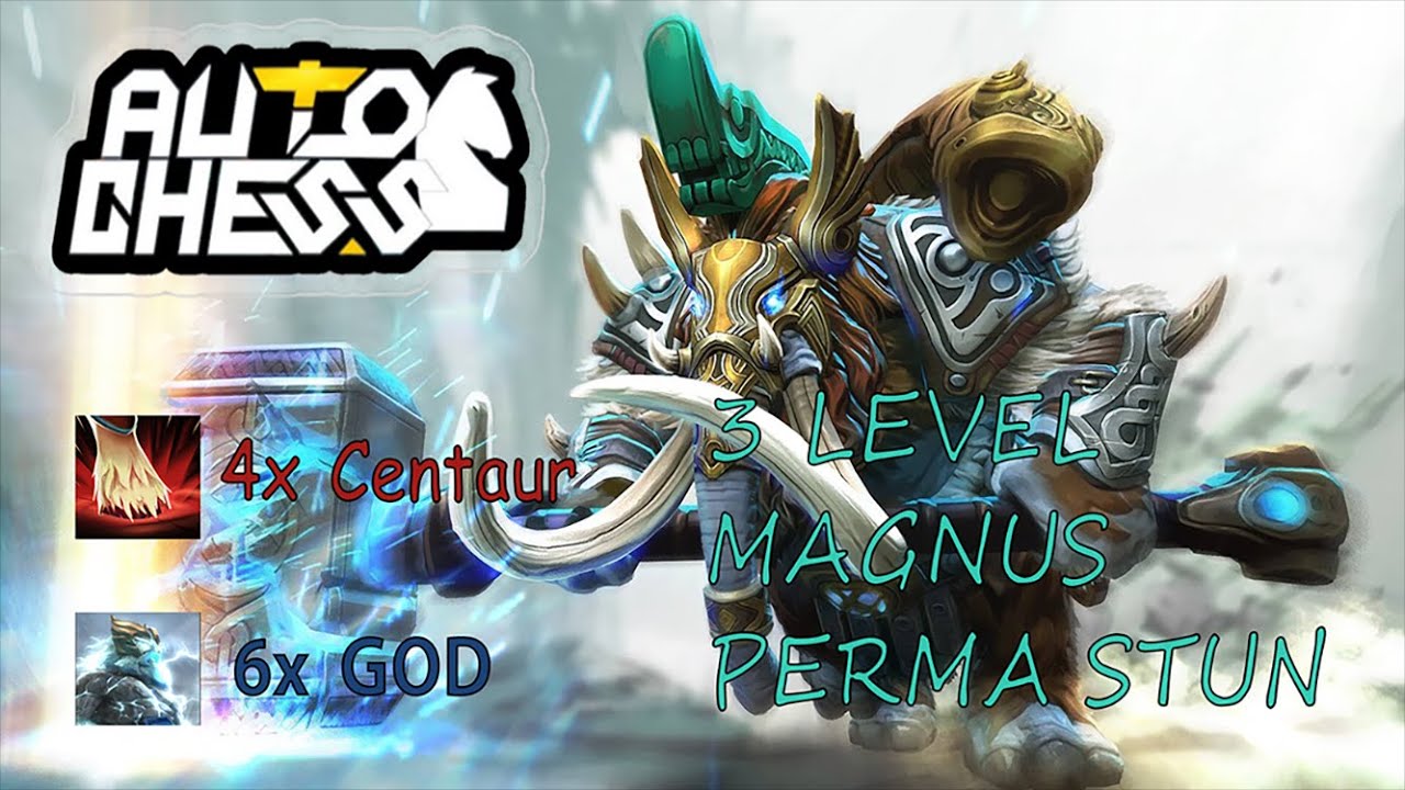 AUTO CHESS | 4CENTA + 6GOD +3LEVEL MAGNUS FULL GAMEPLAY