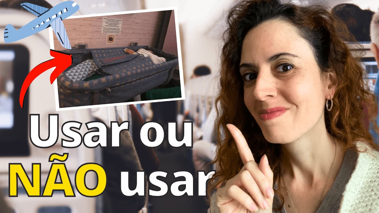 Berço para bebê no avião: Nem sempre a melhor opção - Saiba porque