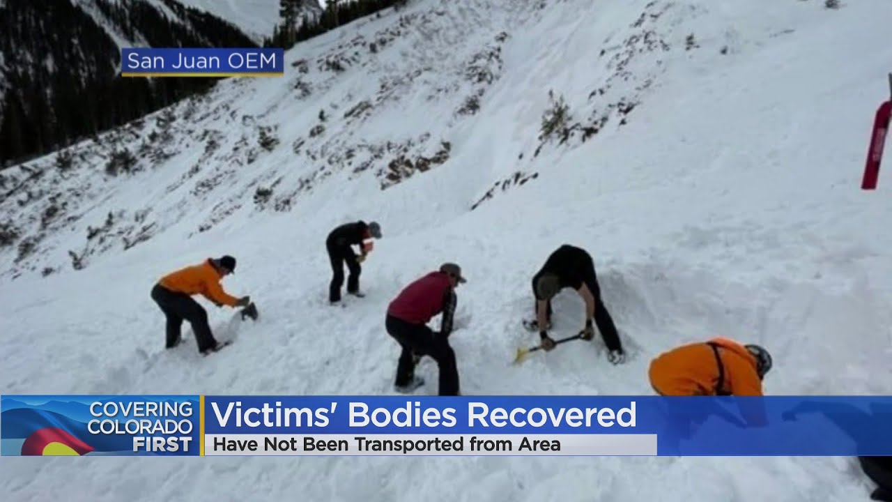 3 Missing Backcountry Skiers Buried In Avalanche In San Juan Mountains Identified & Recovered