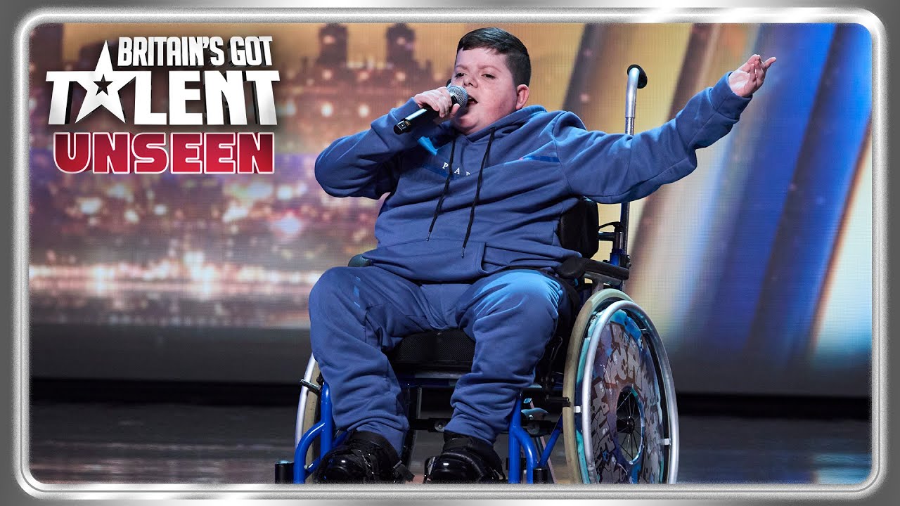 INSPIRING 19-year-old Jamie Forde gets the crowd boppin' with original rap | Auditions | BGT Unseen