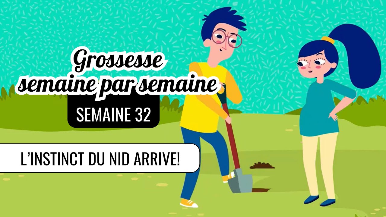 Semaine 32 de grossesse : Vous nettoyez chez vous de mani&egrave;re fr&eacute;n&eacute;tique ? C'est normal !