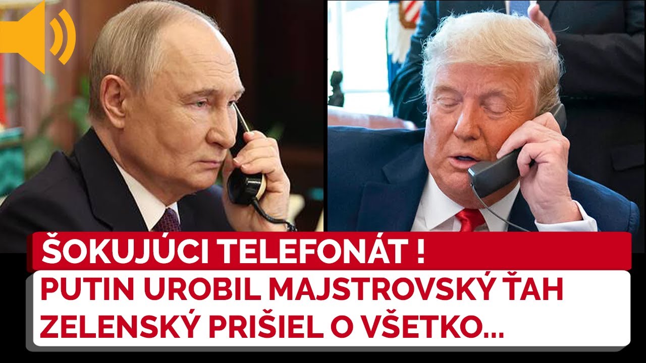 Putin urobil geni&aacute;lny ťah a Zelenskyj je v koncoch: TRUMP otočil po telefon&aacute;te s rusk&yacute;m l&iacute;drom