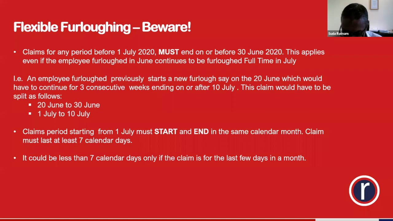 Coronavirus: Furlough Update