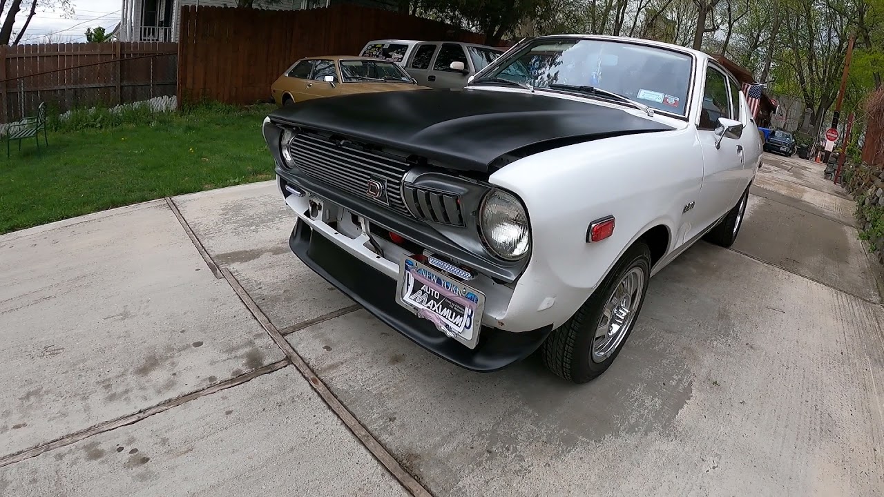 1975 Datsun B210 out of Garage