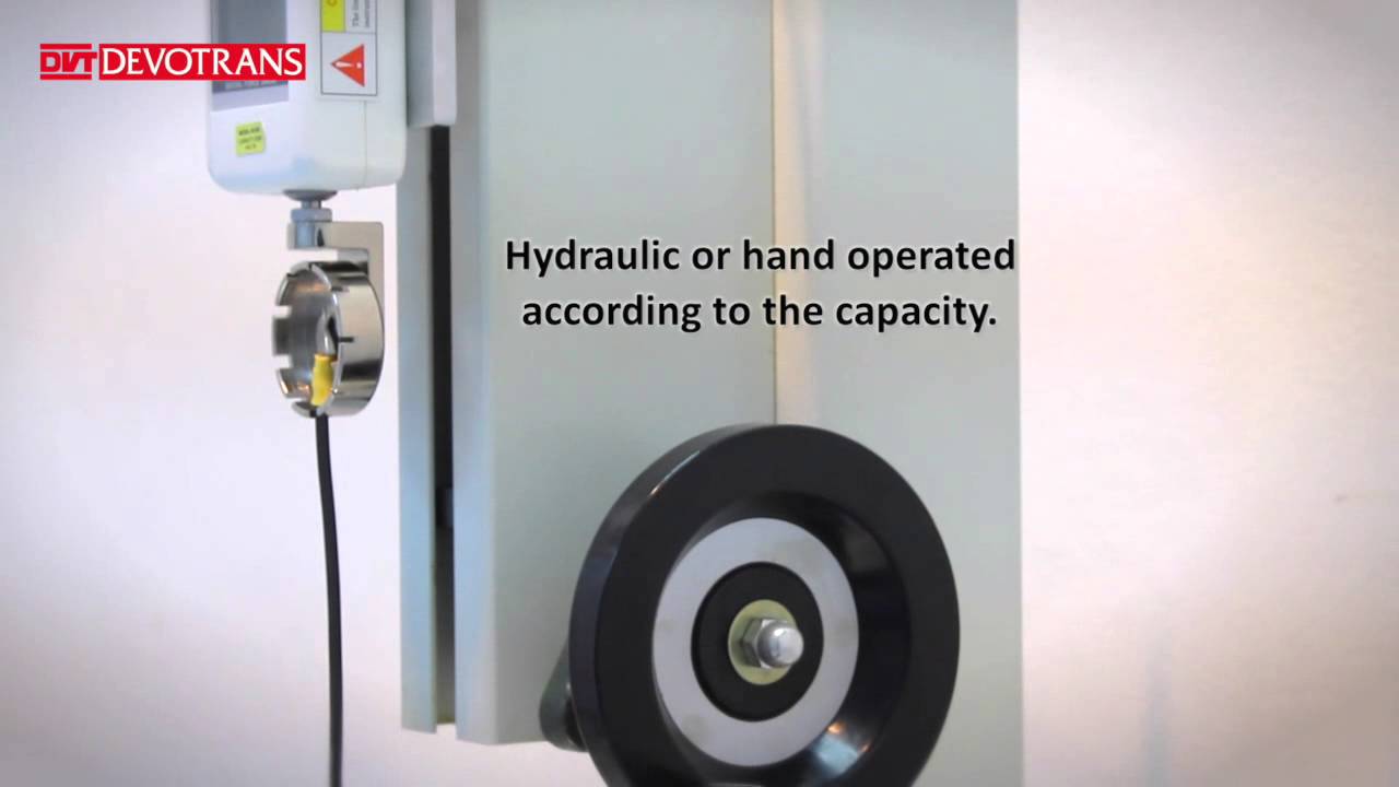 HAND OPERATED TENSILE OR COMPRESSION TEST MACHINE DVT ZSO SLR
