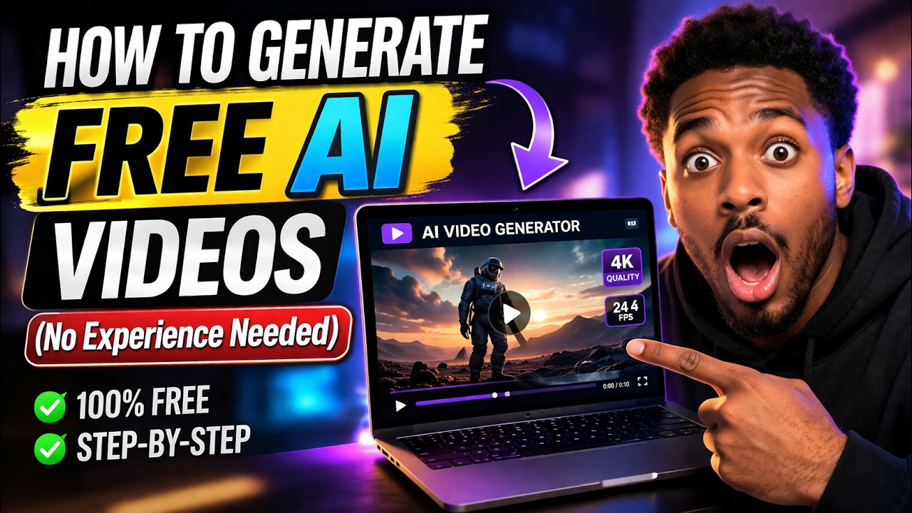 How to Generate FREE AI Videos (No Experience Needed)