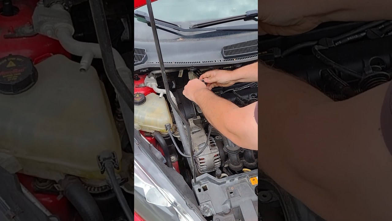 Change spark plugs 2014 Ford fiesta part 1 