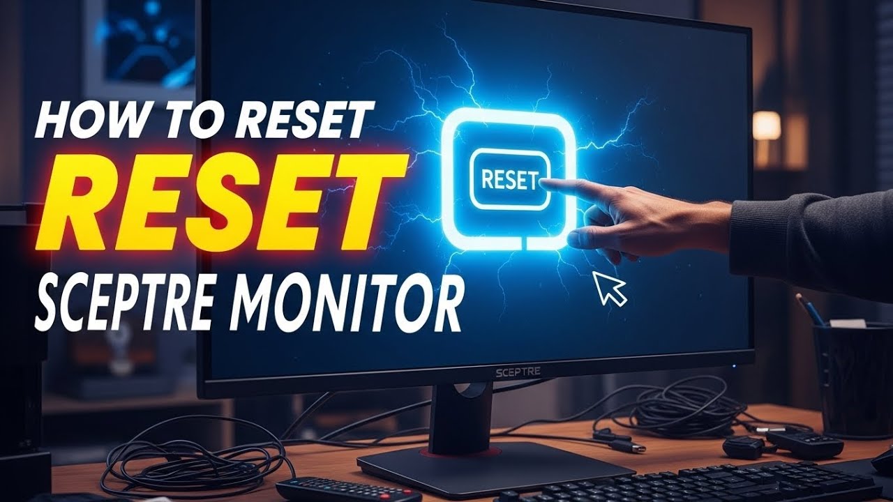 How to Reset Sceptre Monitor to Factory Settings Fix Any Display Problem Fast