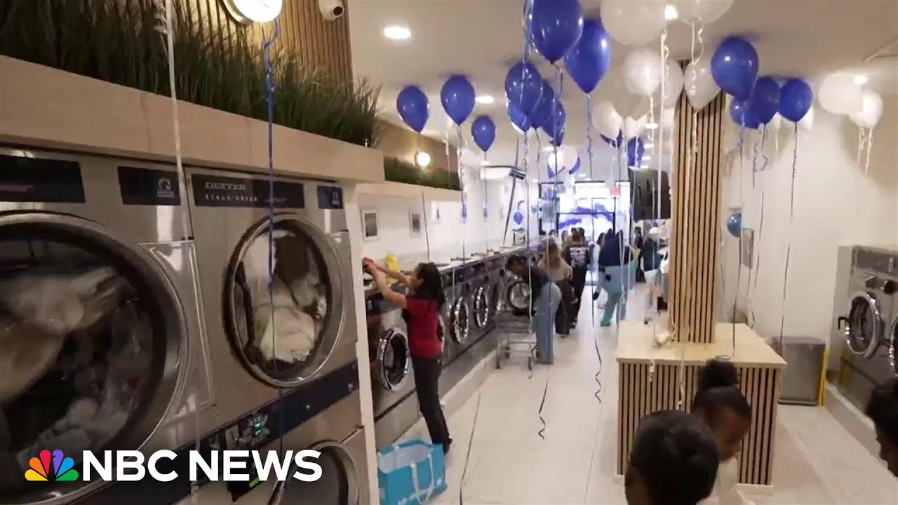 New NYC laundromat offers fresh spin on community