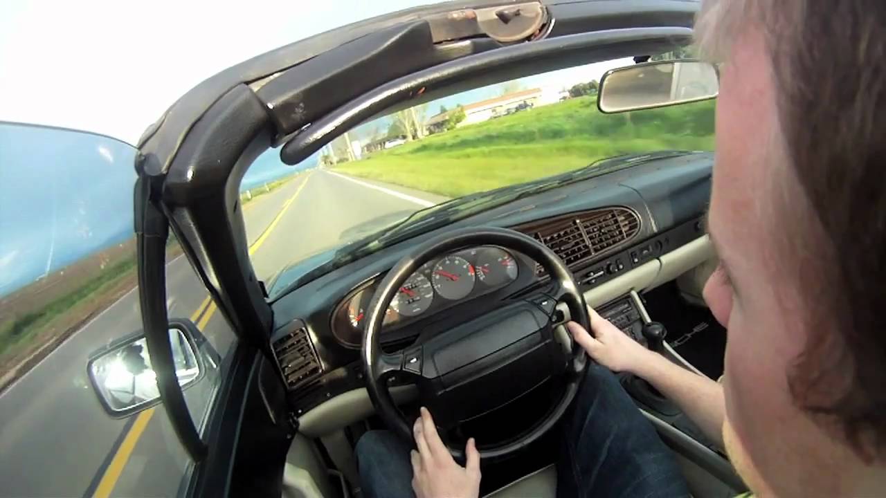 Ride along in my porsche 944 S2 cabriolet