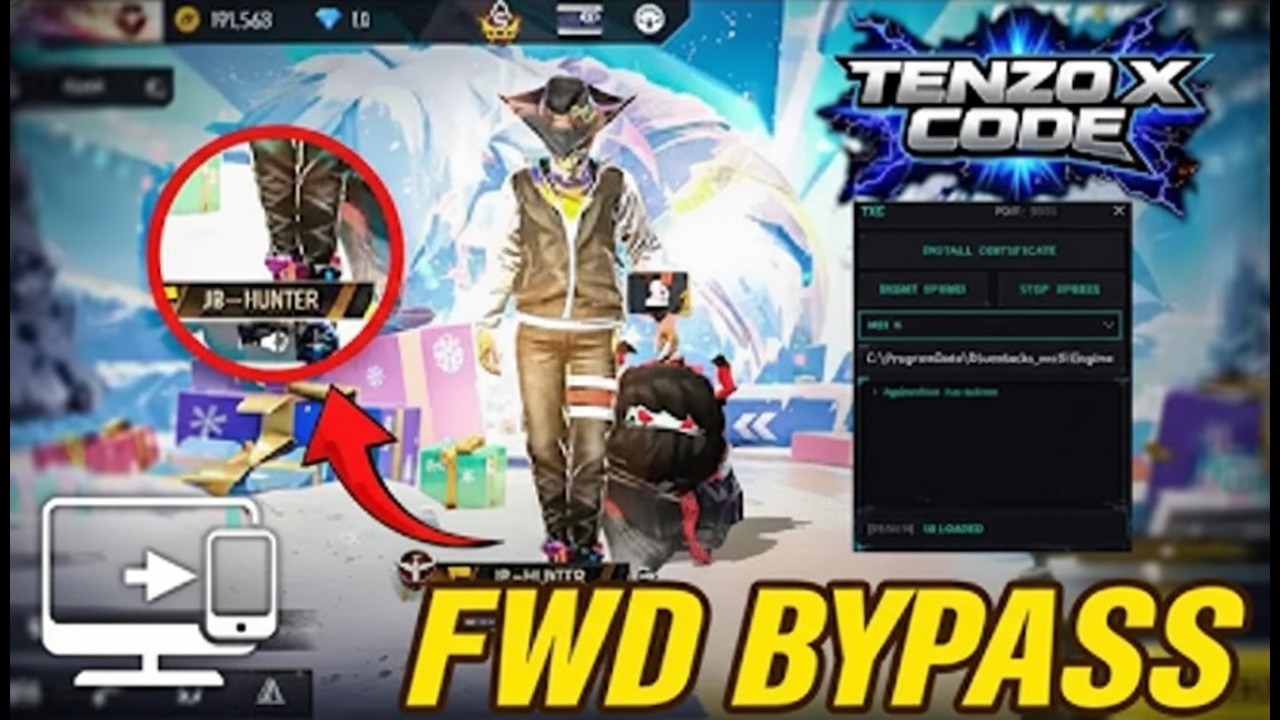 Free Fire Emulator Bypass 2025 | Play in Mobile Matchmaking!(No Ban & Anti-Blacklist) | FWD BYPASS