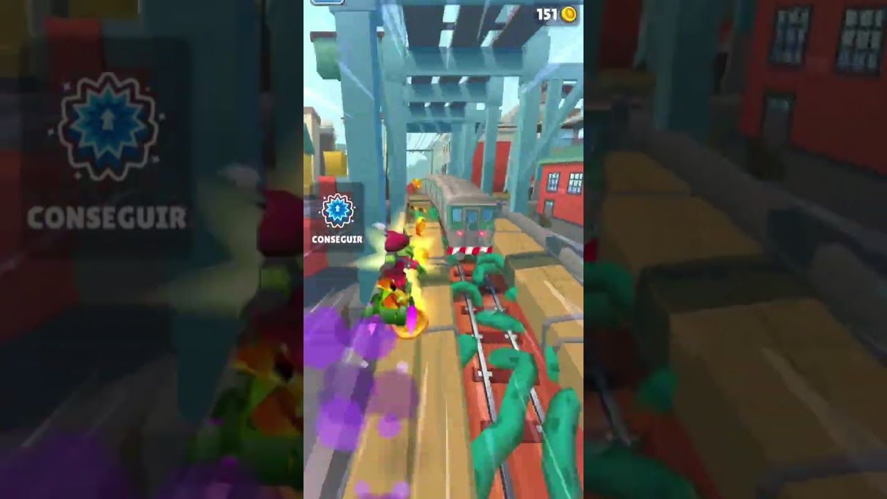 SUBWAY SURFERS INVASIÓN VEGETAL CON FESTIVE YUTANI 