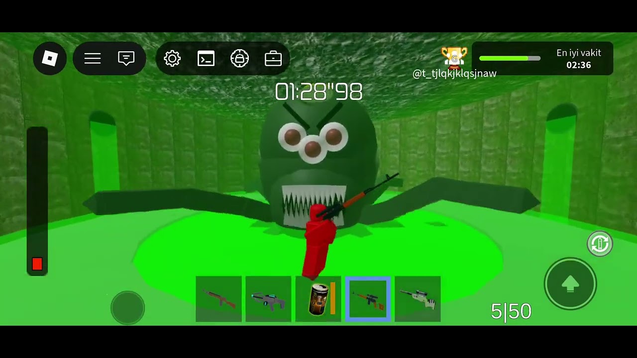 Roblox SAKTK boss rush kraken normal- new score 2.12 