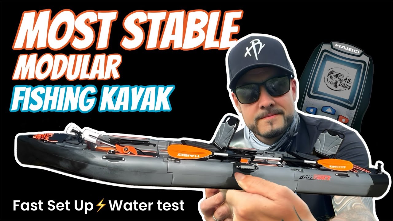 ПЕРВЫЙ ИСПЫТАНИЕ НА ВОДЕ 🛶 🎣 | Самый устойчивый рыболовный каяк 2025-2026 + GPS-электромотор