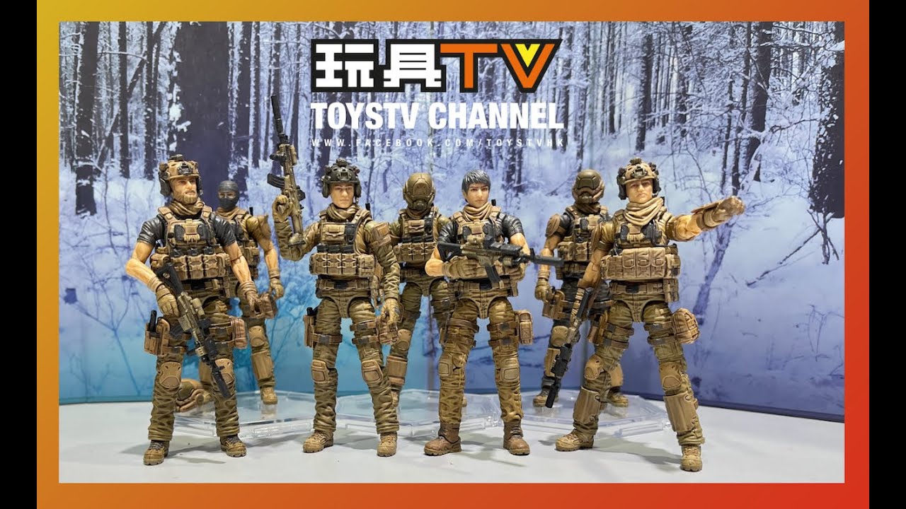 「超前爆玩具」 Planet Green Valley 行星綠谷 1:18 EFSA 4x Male Security Forces MA2, MB5, MK3, MB3 TOYSTV Review