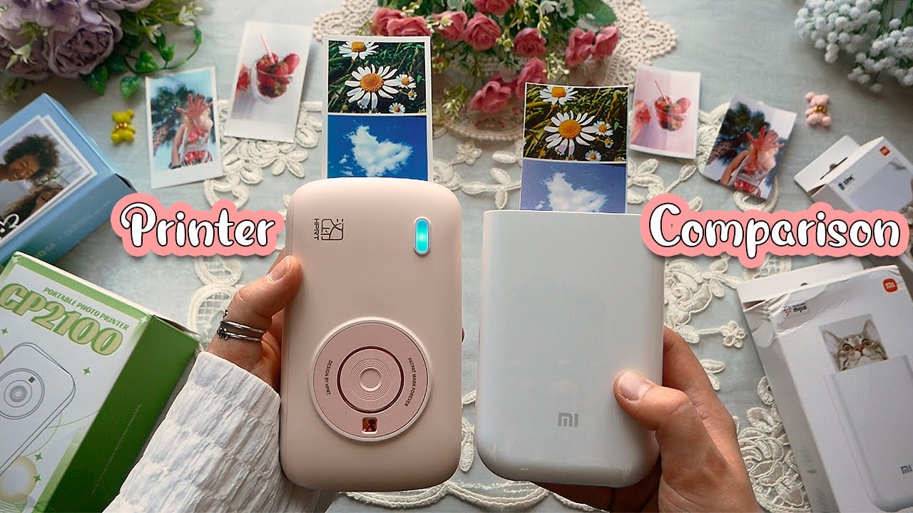 Mini Photo Printer Comparison - Xiaomi vs HPRT no ink, Zink vs Dye Sublimation technology
