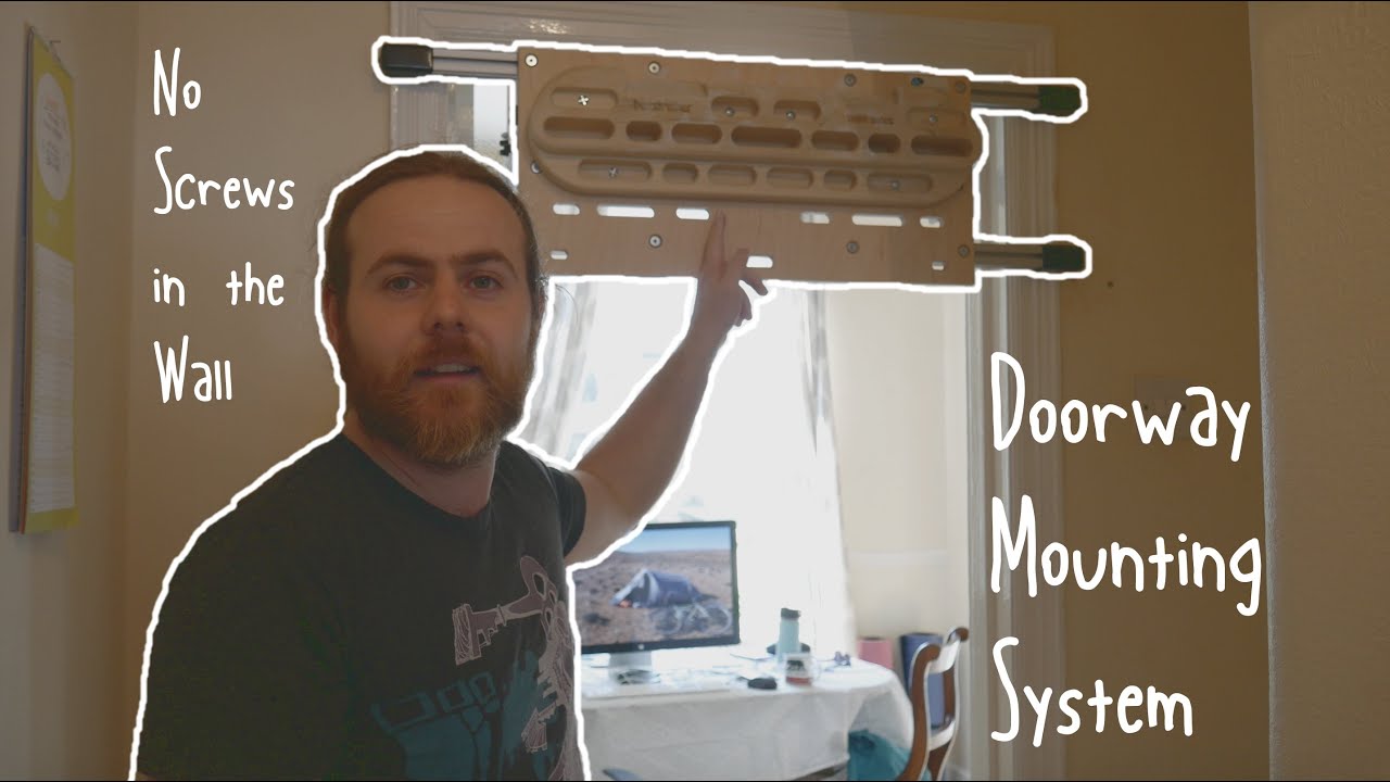 Lockdown Hangboard Session | We bought our first hangboard and doorway mounting system