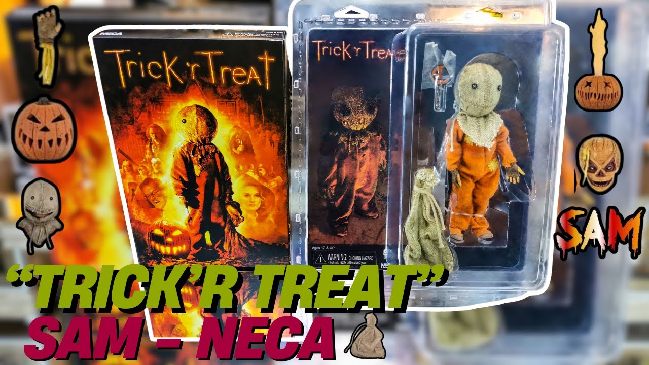 СЭМ ТРИК ТРИТ НЕКА || MUÑECOS ARTICULADOS DE COLECCION DULCE O TRUCO HALLOWEEN #halloween #sam