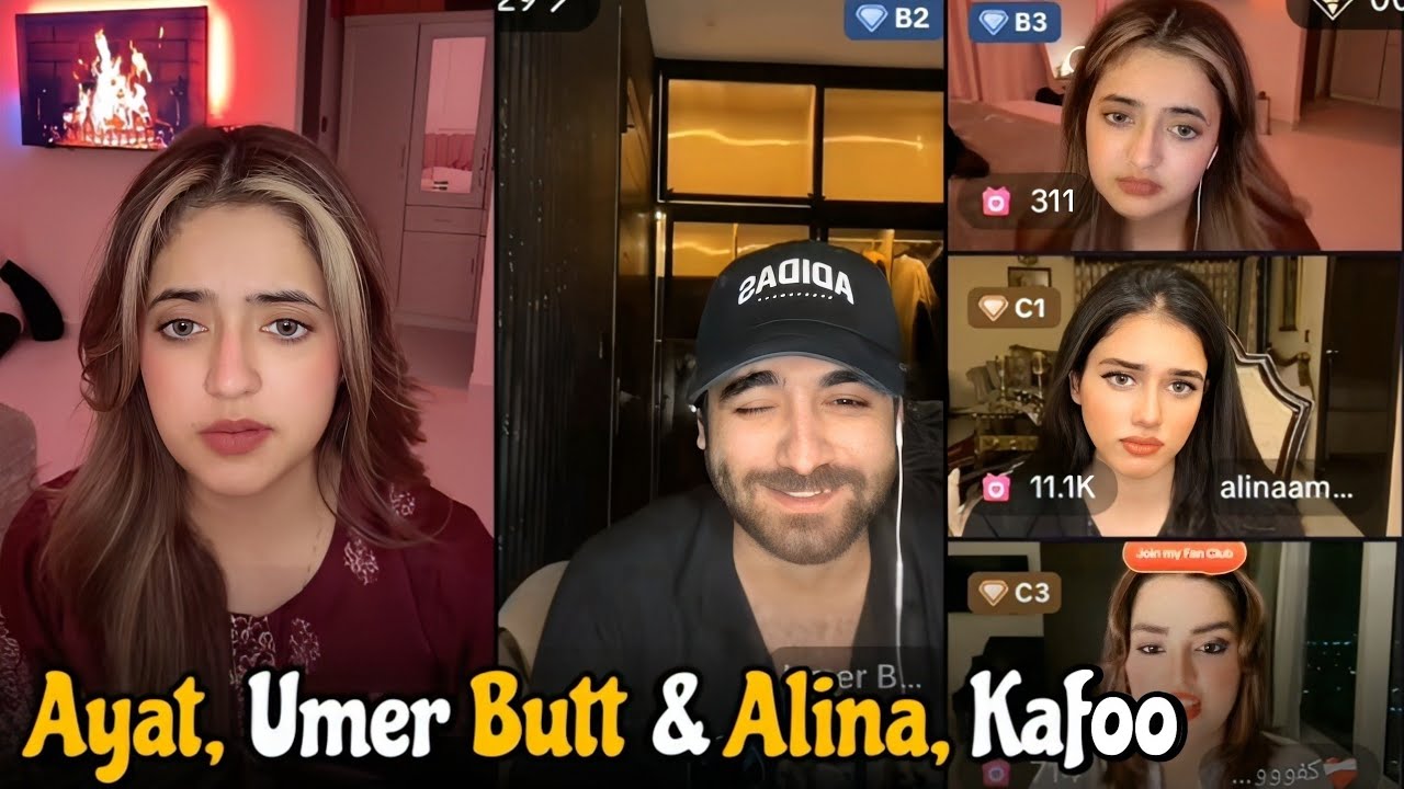 August 6, 2025 TikTok Live Match | Ayat, Umer Butt & Alina, Kafoo | Funny Moments 🤣😂😂