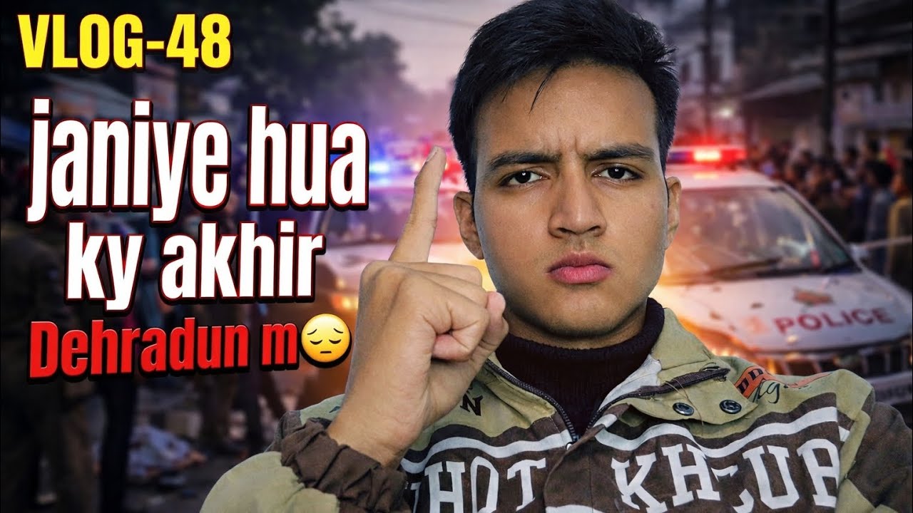 Dehradun Tibitien Market Incident 😭 , VLOG-48